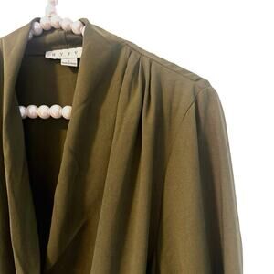 Hyfve ovile green elegant long sleeve jumpsuit Sz L